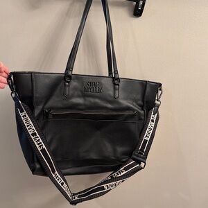 Steve Madden Black Bag Bag Sporty Luxe
